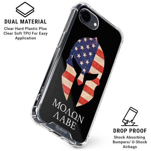 Molon Labe iPhone 16e Clear Case